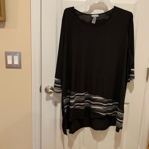 Black Tunic, black and white on the bottom